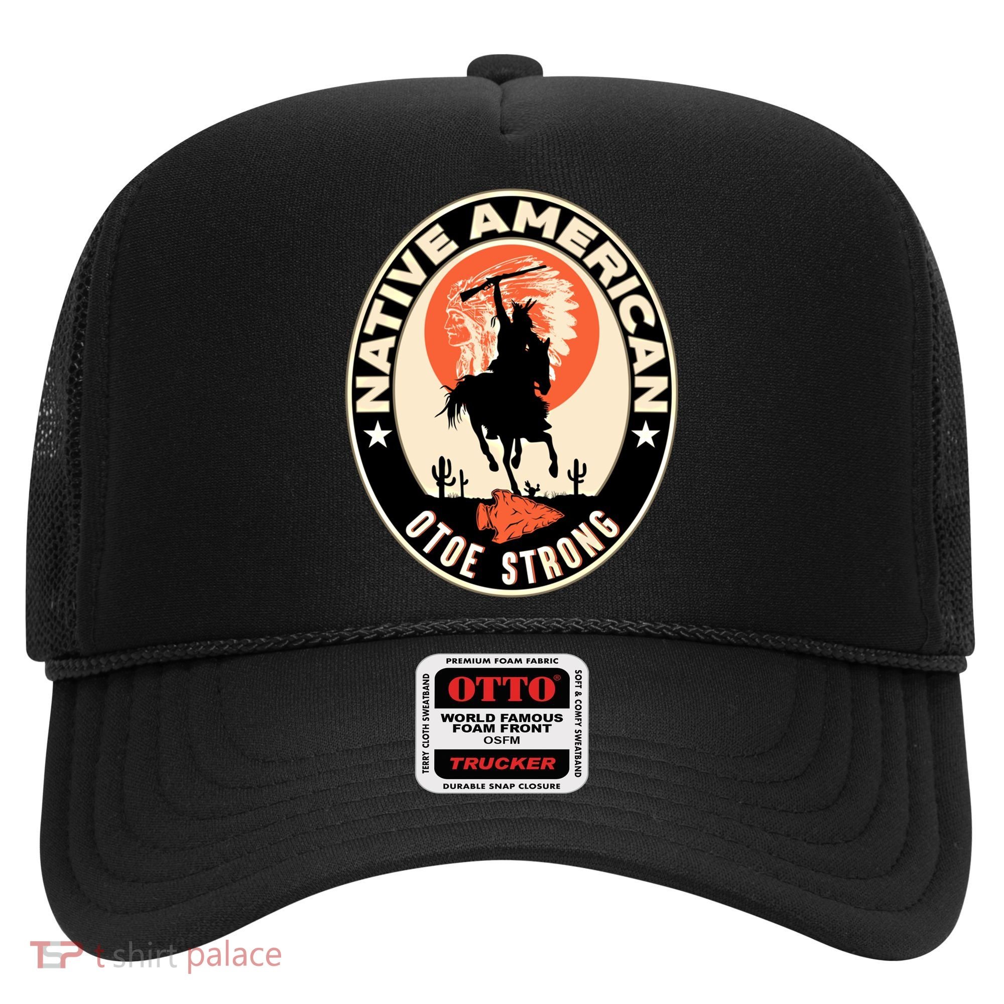Otoe Tribe Native American Pride Art Deco Logo Gift Hat