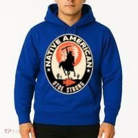 Otoe Tribe Native American Pride Art Deco Logo Gift Hoodie thumb 2