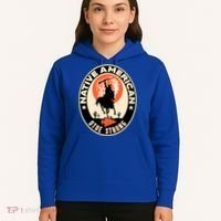 Otoe Tribe Native American Pride Art Deco Logo Gift Hoodie thumb 5