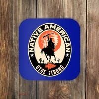 Otoe Tribe Native American Pride Art Deco Logo Gift Coaster thumb 0