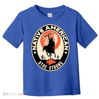 Otoe Tribe Native American Pride Art Deco Logo Gift Toddler T-Shirt