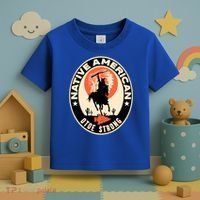 Otoe Tribe Native American Pride Art Deco Logo Gift Toddler T-Shirt thumb 3