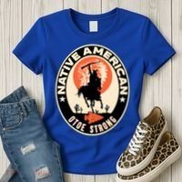 Otoe Tribe Native American Pride Art Deco Logo Gift Women's T-Shirt thumb 3