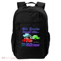 Old Trucks Never Die They Just Go Faster Backpack thumb 0
