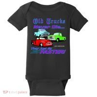 Old Trucks Never Die They Just Go Faster Baby Bodysuit thumb 0