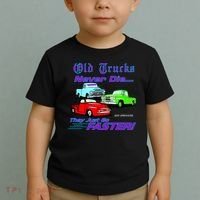 Old Trucks Never Die They Just Go Faster Toddler T-Shirt thumb 2