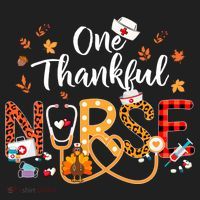 One Thankful Nurse Turkey Stethoscope Thanksgiving Great Gift Hat thumb 2
