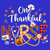 One Thankful Nurse Turkey Stethoscope Thanksgiving Great Gift Women's Tank Top thumb 5