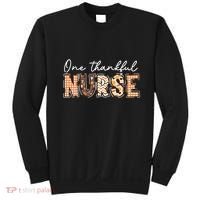 One Thankful Nurse Thanksgiving Sweatshirt thumb 0