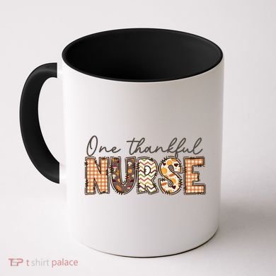 One Thankful Nurse Thanksgiving Coffee Mug