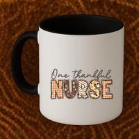 One Thankful Nurse Thanksgiving Coffee Mug thumb 2