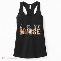 One Thankful Nurse Thanksgiving Women's Tank Top thumb 0