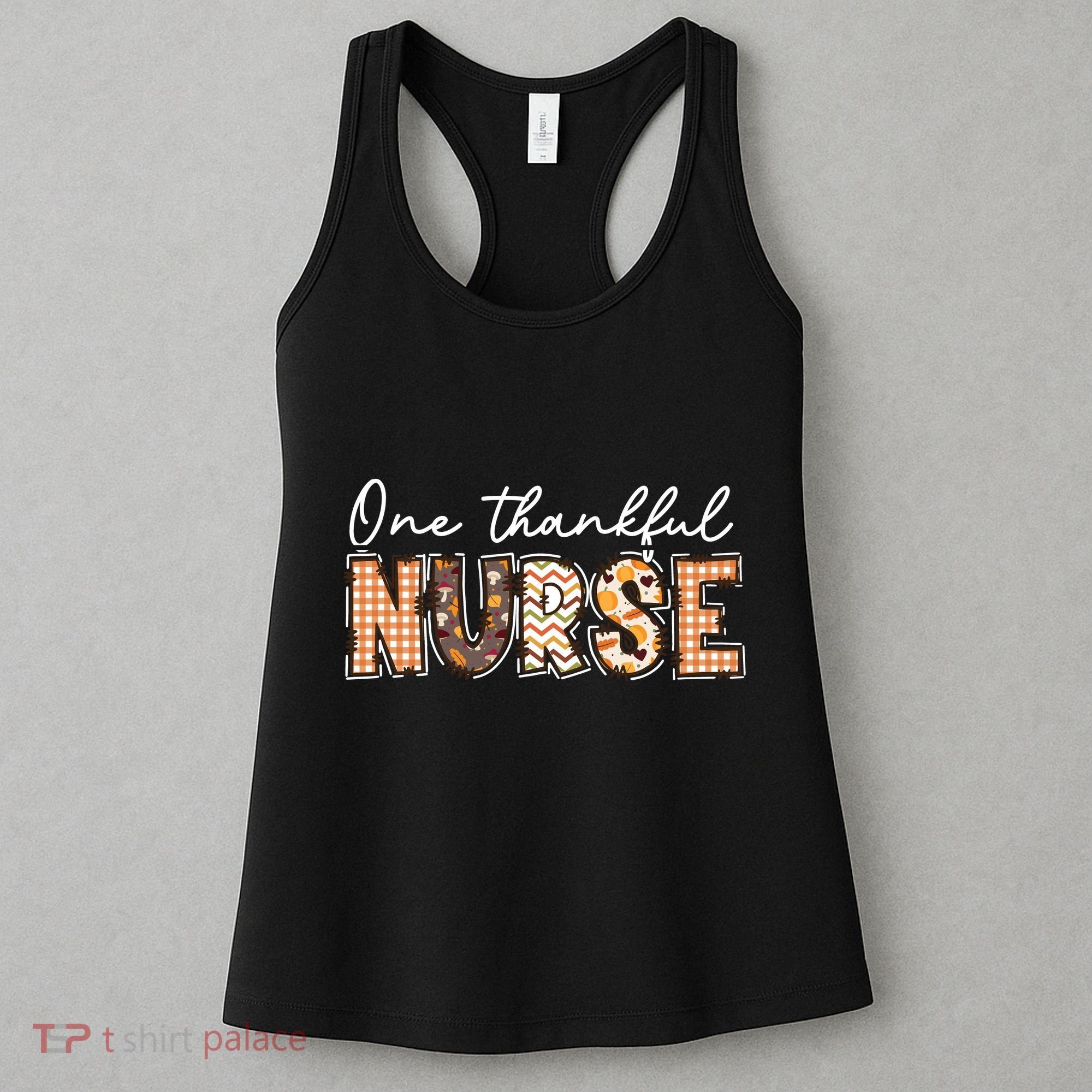 One Thankful Nurse Thanksgiving Women's Tank Top