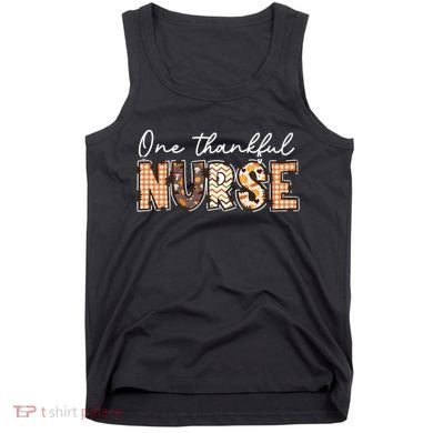 One Thankful Nurse Thanksgiving Tank Top