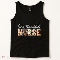 One Thankful Nurse Thanksgiving Tank Top thumb 2