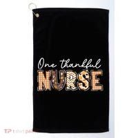 One Thankful Nurse Thanksgiving Golf Towel thumb 0