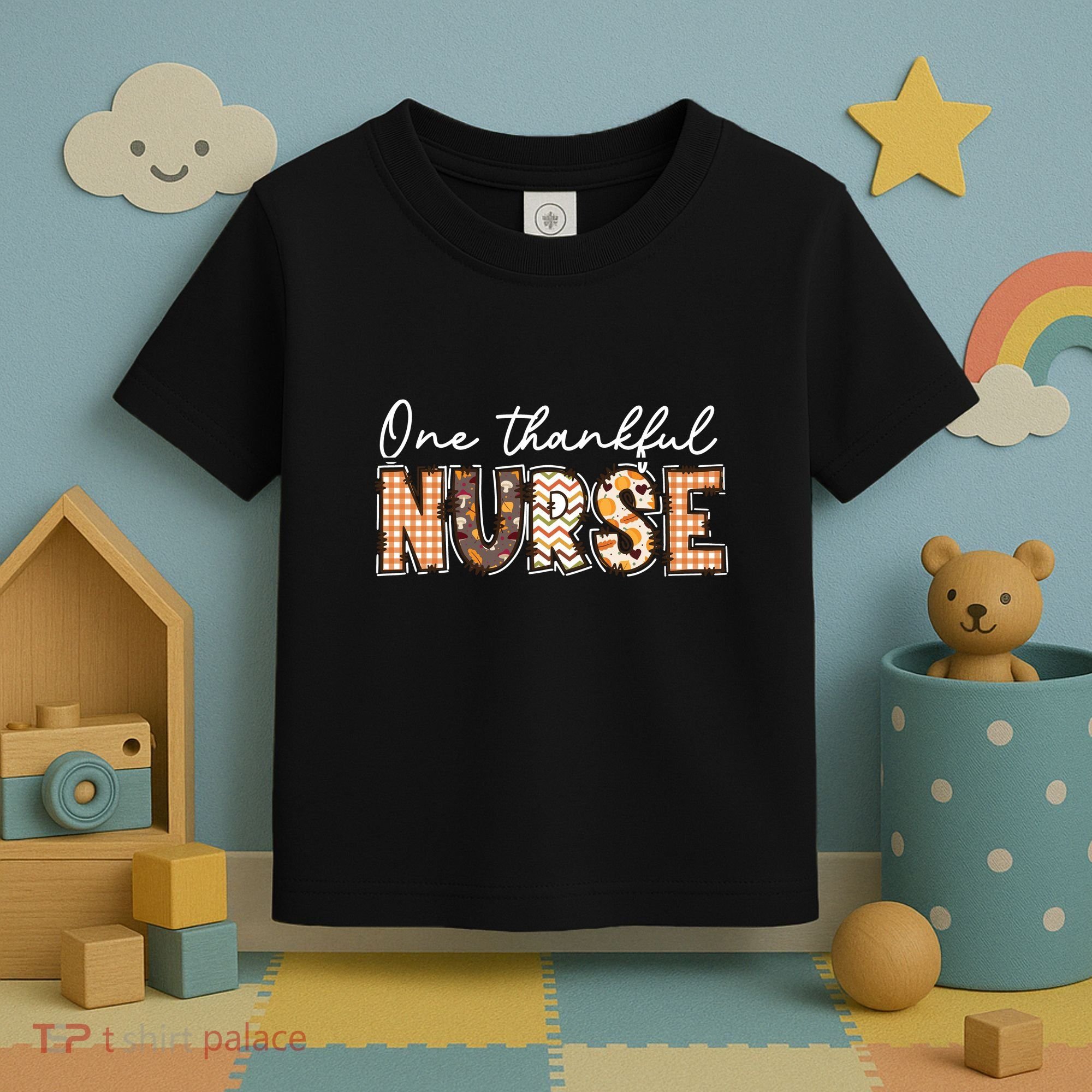 One Thankful Nurse Thanksgiving Toddler T-Shirt
