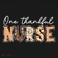 One Thankful Nurse Thanksgiving Women's T-Shirt thumb 6