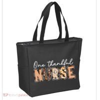 One Thankful Nurse Thanksgiving Tote Bag thumb 2