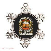 Oktoberfest There's No Such Thing As Too Much Sausage Ornament thumb 0