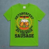 Oktoberfest There's No Such Thing As Too Much Sausage T-Shirt thumb 5