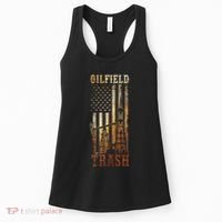 Oilfield Trash Not For The Weak For Oil Rig And Gas Workers Women's Tank Top thumb 0