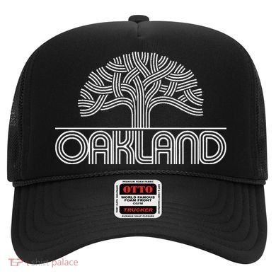 Oakland T Oak Tree Design Hat