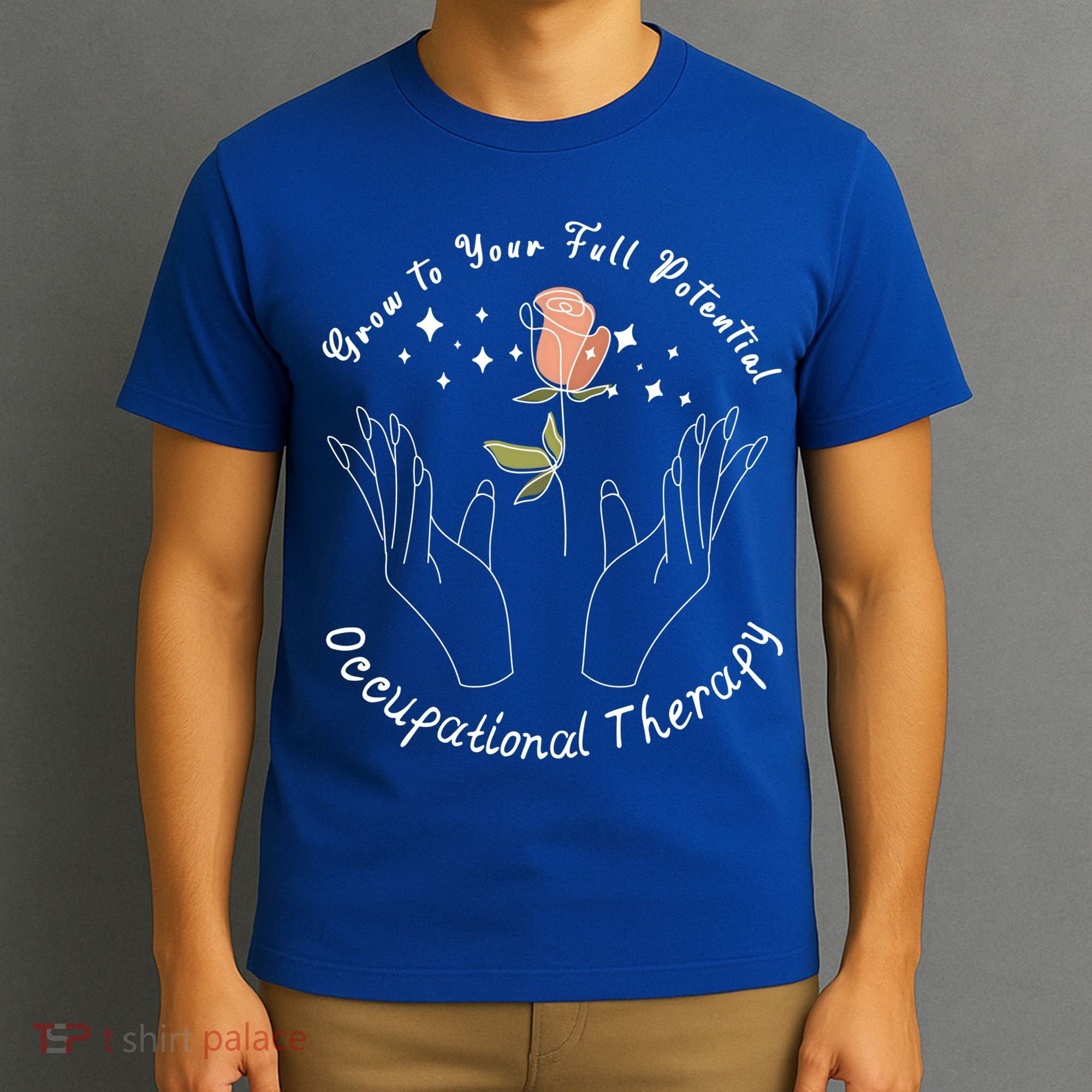 Occupational Therapy Ot Month Therapist Floral Ot 'S Great Gift T-Shirt
