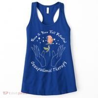 Occupational Therapy Ot Month Therapist Floral Ot 'S Great Gift Women's Tank Top thumb 0