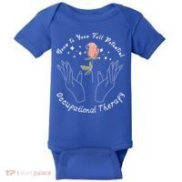 Occupational Therapy Ot Month Therapist Floral Ot 'S Great Gift Baby Bodysuit thumb 0