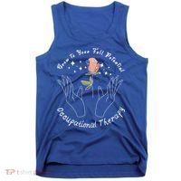 Occupational Therapy Ot Month Therapist Floral Ot 'S Great Gift Tank Top thumb 0