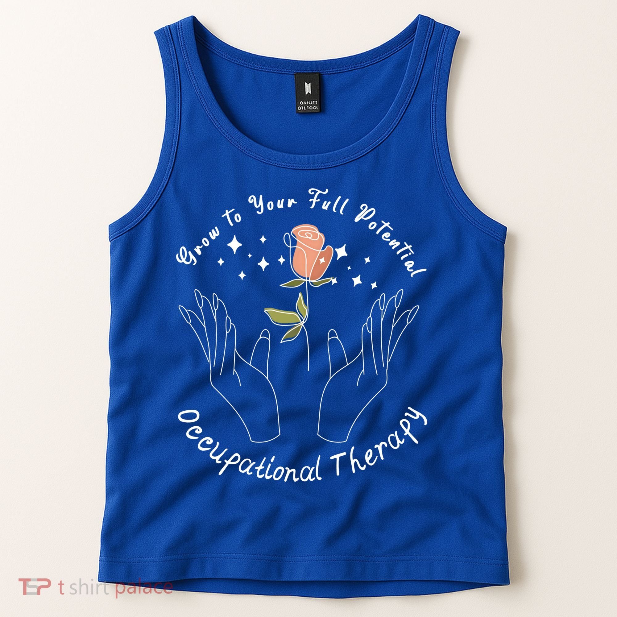 Occupational Therapy Ot Month Therapist Floral Ot 'S Great Gift Tank Top