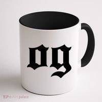 OG The Original Gangster Cool Old School Hip Hop Badass Coffee Mug thumb 1
