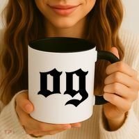 OG The Original Gangster Cool Old School Hip Hop Badass Coffee Mug thumb 3