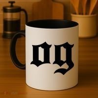 OG The Original Gangster Cool Old School Hip Hop Badass Coffee Mug thumb 4