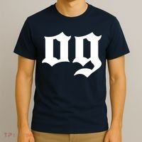 OG The Original Gangster Cool Old School Hip Hop Badass T-Shirt thumb 3
