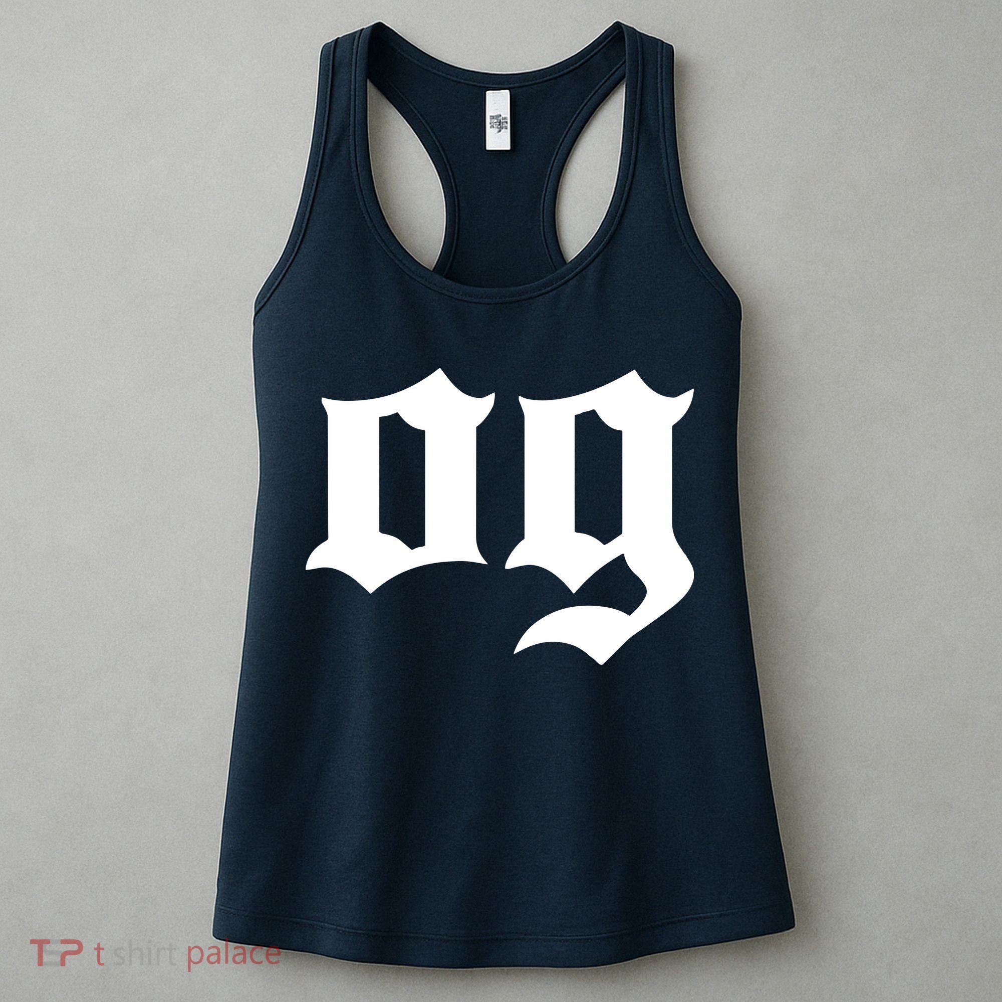 OG The Original Gangster Cool Old School Hip Hop Badass Women's Tank Top