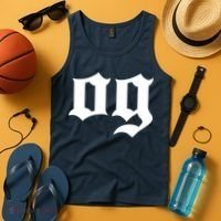 OG The Original Gangster Cool Old School Hip Hop Badass Tank Top thumb 4