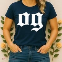 OG The Original Gangster Cool Old School Hip Hop Badass Women's T-Shirt thumb 2