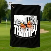 Occupational Therapy Golf Towel thumb 1