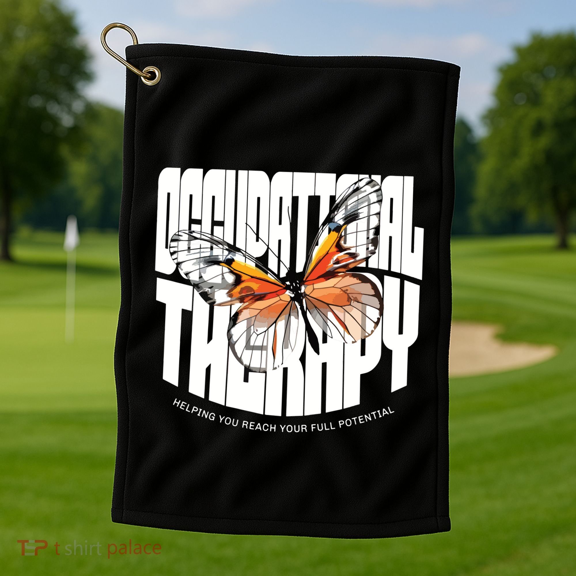 Occupational Therapy Golf Towel