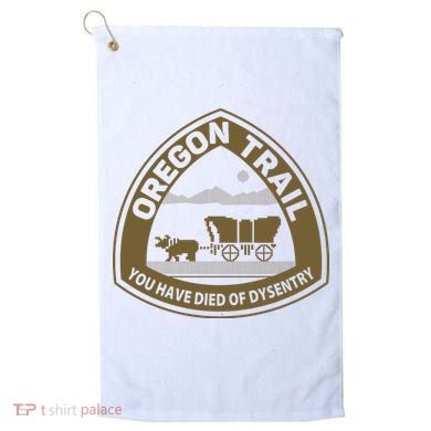 Oregon Trail Golf Towel