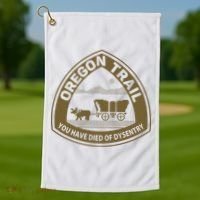 Oregon Trail Golf Towel thumb 1