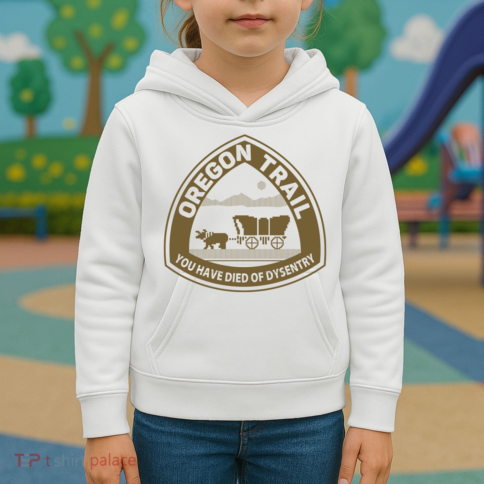 Oregon Trail Kids Hoodie