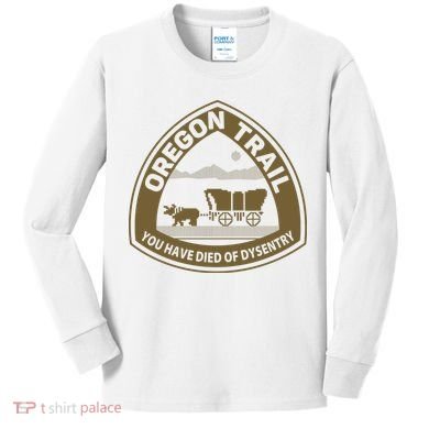 Oregon Trail Kids Long Sleeve Shirt