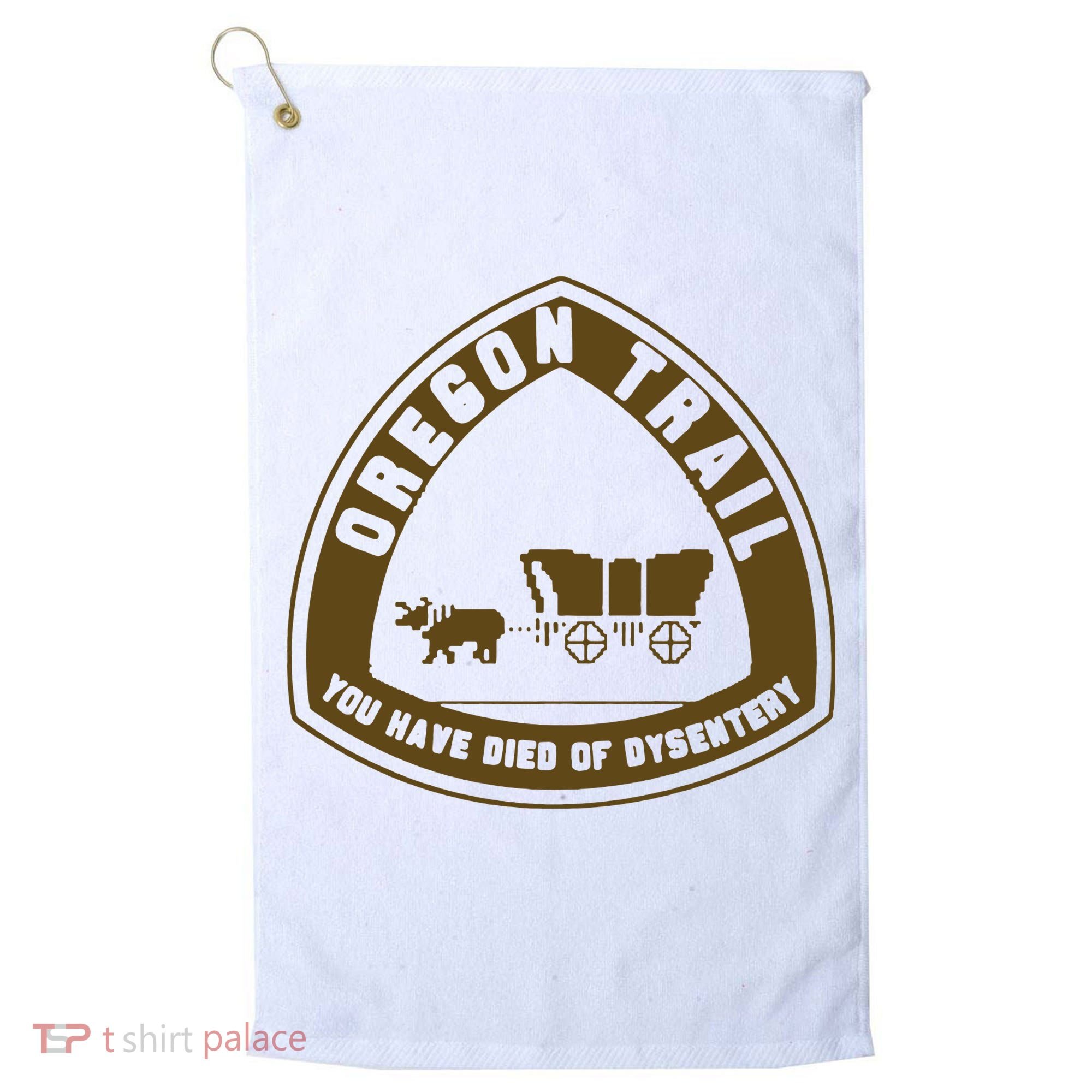 Oregon Trail Golf Towel