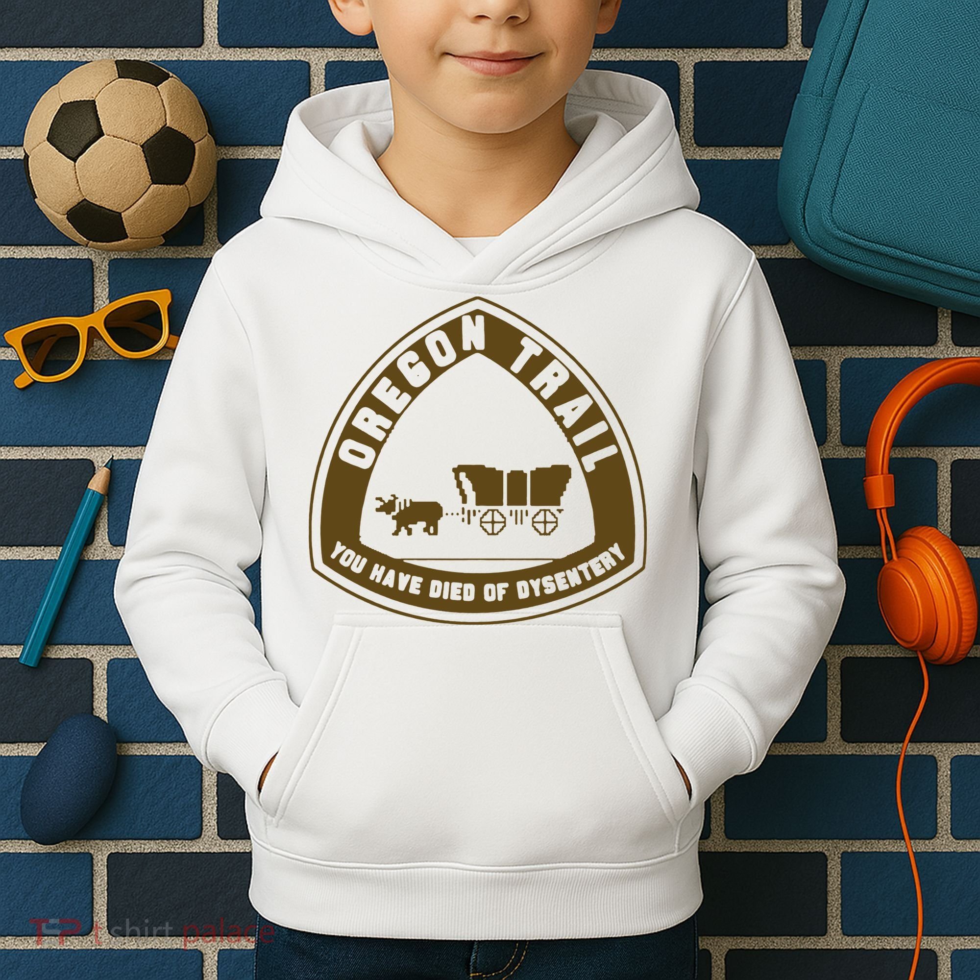 Oregon Trail Kids Hoodie