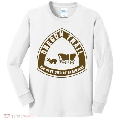 Oregon Trail Kids Long Sleeve Shirt