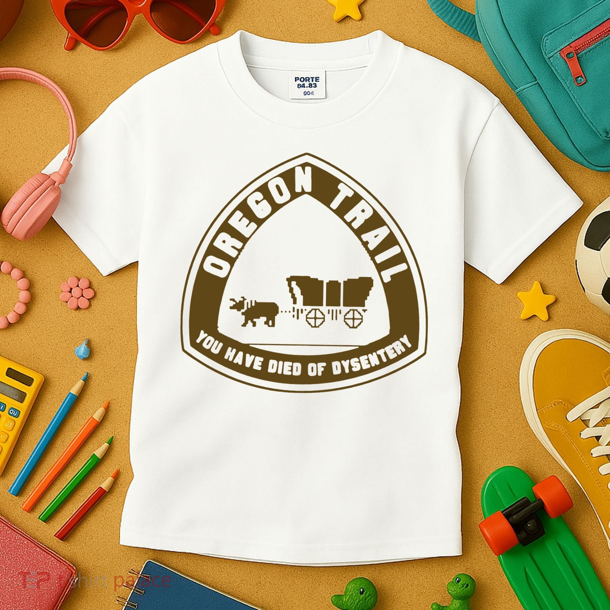 Oregon Trail Kids T-Shirt