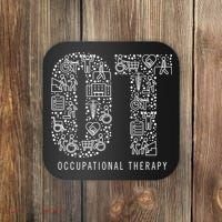 Occupational Therapy Ot Gift Occupational Therapist Gift Coaster thumb 0